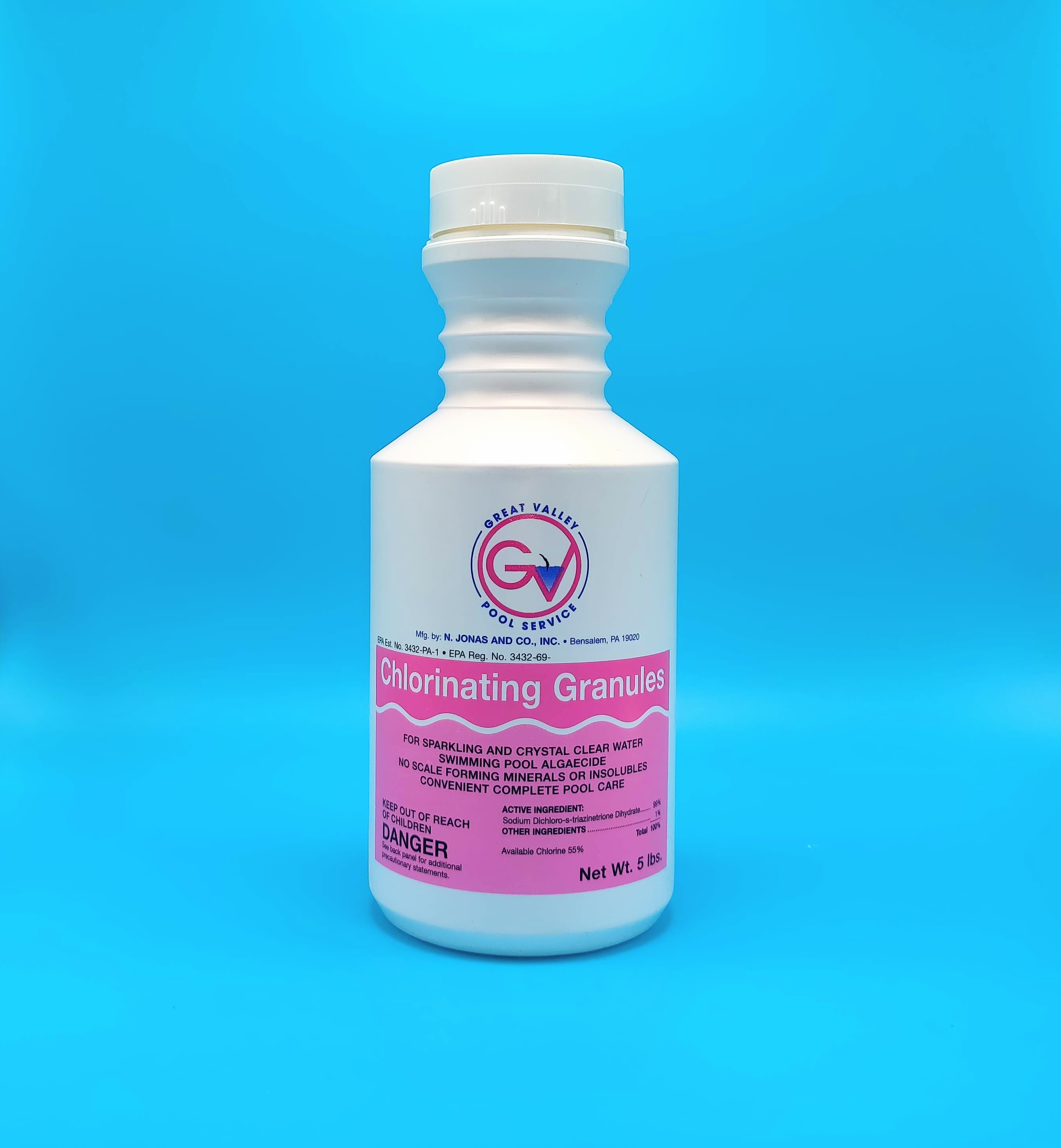GRANULAR CHLORINE 5 LB